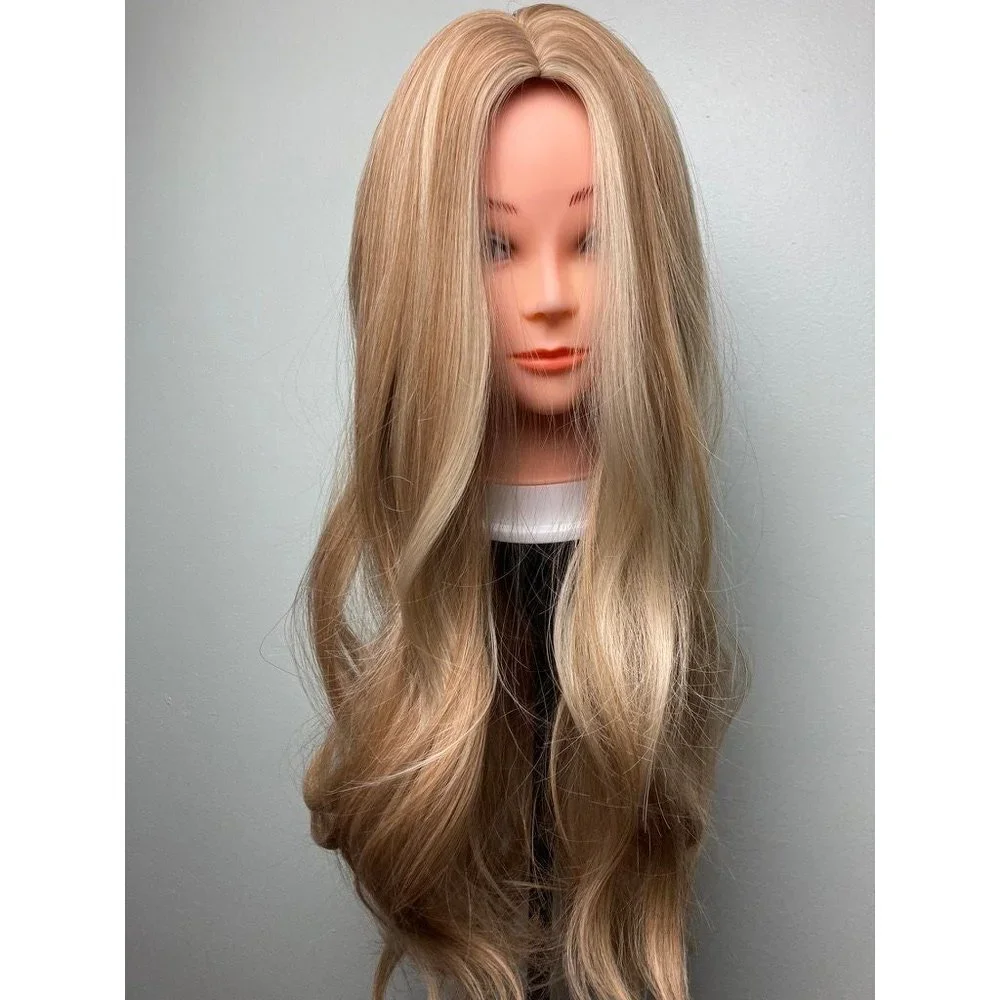 Blonde Wig Middle Part Wig